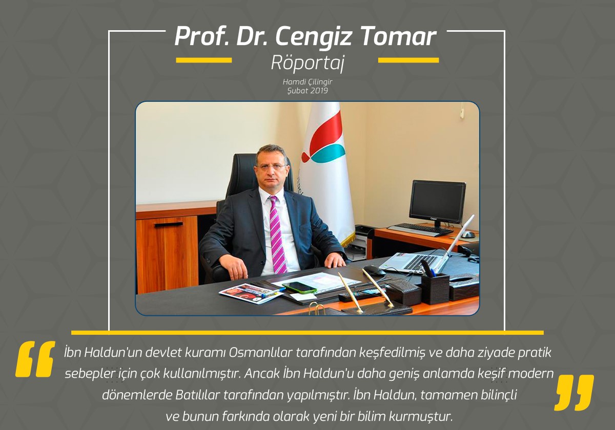 Prof. Dr. Cengiz Tomar ile Röportaj, Prof. Dr. Cengiz Tomar